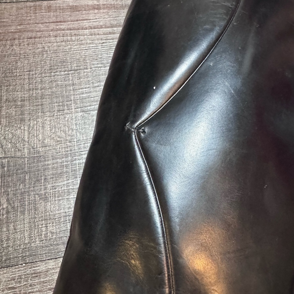 Vintage Gucci Black Leather Heeled Riding Boots - Picture 12 of 15